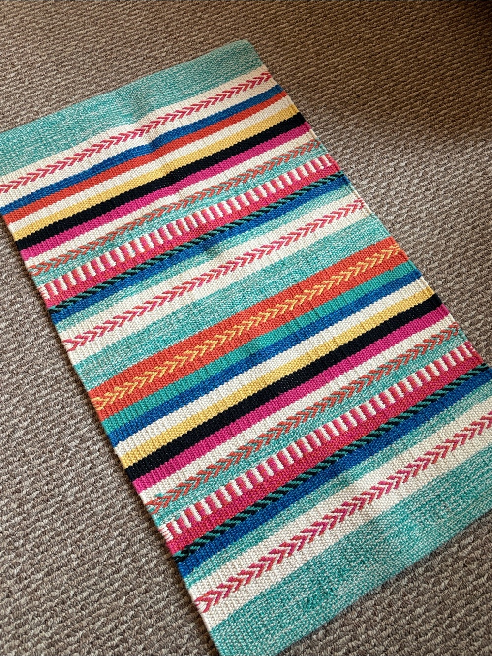 Goodweave Small Multi-Colored Accent Rug